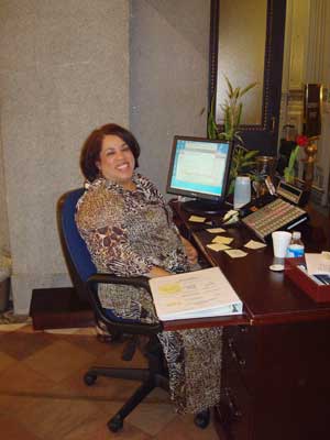 Kimberly C. Brown, Receptionist for the Office of the Governor