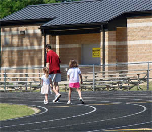 Family Walking